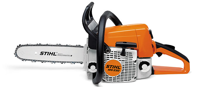 Бензопила STIHL MS230 з боку маховика